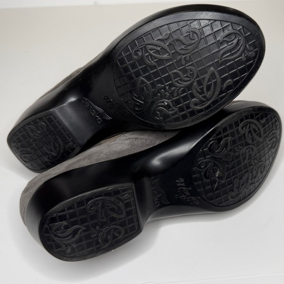 Dansko Arden Gray Suede Loafers Clogs 41 WORN ONCE!‎ - Picture 4 of 5